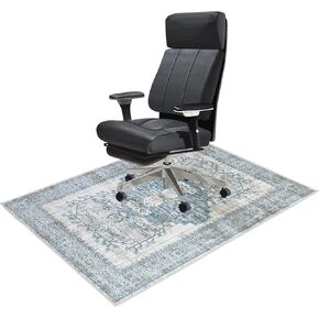 Eco-Ancheng Office Chair Mat for Hardwood Floor 36"x48" Non-Slip Hard Floor Chair Mats Under Desk Rug for Computer Gaming Rolling Chair Low Pile Silent Carpet Desk Chair Mat for Home Ofiice,03