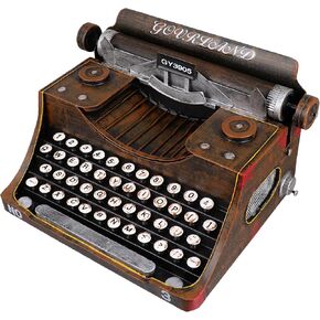 Vitage Typewriter Decor Printer Crafts Book Stack Decor Housewarming Vintage Tabletop Decoration Retro Decoration Antique Typewriter Photo Prop Wrought Iron Office Portable Decorations in Saudi Arabia