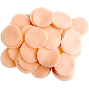 Playfully Ever After Peach Craft Felt Circles (2 Inch - 44pc)