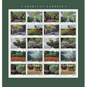 American Gardens 2020 (Sheet of 20) First-Class Mail Forever Postage Stamps
