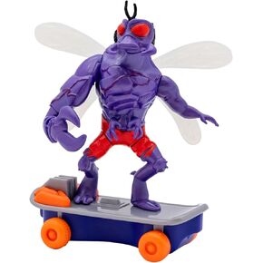 Teenage Mutant Ninja Turtles Toy, Superfly Sewer Shredder Pullback Skateboard, TMNT Mutant Mayhem Collectible Ninja Toy for Kids, 5-Inch TMNT Collectible, Ages 3+