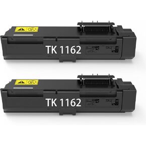 KHY TK1162 TK-1162 Black Toner Cartridge Compatible for TK-1162 TK 1162 1T02RY0US0 Kyocera ECOSYS P2040 P2040DW P2040DN Kit Printer (2 Pack) High Yield