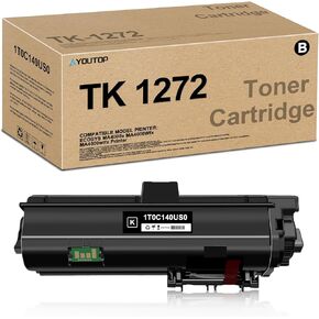 TK-1272 TK1272 Black Toner Cartridge (1T0C140US0) Replacement for ECOSYS MA4000x/MA4000Wfx/MA4000wifx Model Laser Printer (1-Pack)