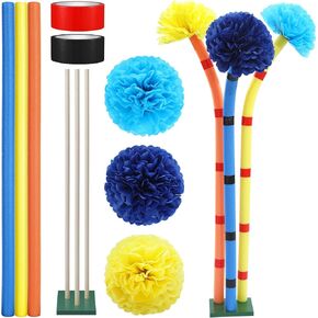 Civaner Classroom Fuzzy Tree Decorations DIY Read Across America Decorations Pool Noodles Classroom Suitable for Parties