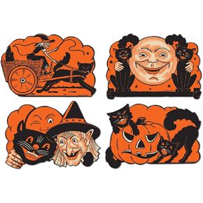 Beistle Halloween Cutouts 9"