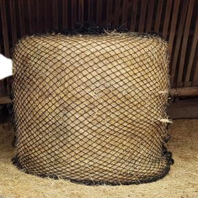 Round Bale Hay Net 4x5 | Round Bale Net 4x5 | Slow Feed Hay Net (Black)