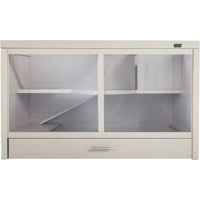 New Age Pet Ecoflex Avenue Avenue Rabbit Hutch-Maple (EHRH002-00) ، صغير