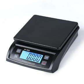 Shipping Scale, Precision 66lb/0.1oz Digital Postal Scale, Featuring Hold/Tear/PCS/Auto-Off, Backlight LCD for Clear Visibility, Digital Scale for Parcels and Shipping