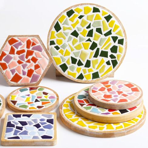 بلاط الفسيفساء الخزفي غير المنتظم للحرف اليدوية والبلاط الفسيفساء للحرف اليدوية وقطع الفسيفساء للحرف اليدوية وصنع الفسيفساء والزينة والمزيد in Kuwait