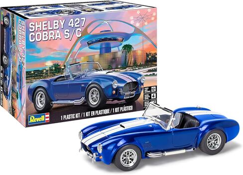 Revell Level 4 Model Kit Shelby Cobra 427 S/C 1/24 Model in Kuwait