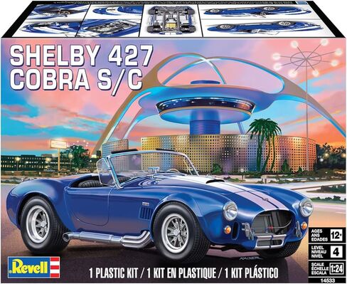 Revell Level 4 Model Kit Shelby Cobra 427 S/C 1/24 Model in Kuwait
