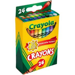 Back To School Supplies - Your One Stop Shop - CRAYONS - 24 Pack School Crayons