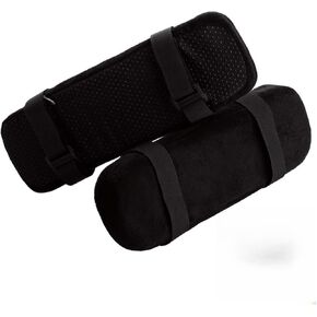 2 Pack Chair Armrest Pads, Office Chair Arm Covers, Memory Foam Office Chair Armrest Pads, Armrest Cover, Chair Arm Covers for Elbows and Forearms Pressure Relief