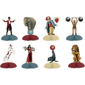 Beistle Vintage Circus Mini Centerpieces
