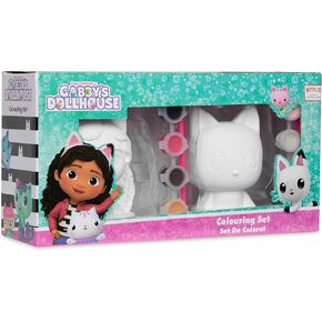 Gabby's Dollhouse Paint Your Own Plaster Figures Set of 2 for Girls DIY Crafts Art Set Activity - Gifts for Girls