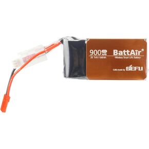 ISDT BattAir Smart Battery for RC Car, 2S 900mAh 25C for RC Plane