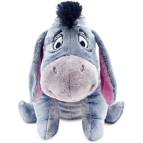 Disney Store Official Eeyore Medium Soft Toy for Kids, Cuddly Character with Fuzzy Texture and Embroidered Details, Floppy Ears and Tail, Disney Plushy Suitable for All Ages.