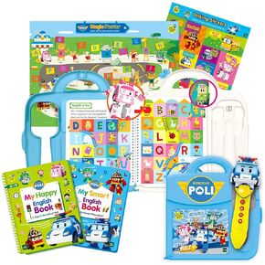 Robocar Poli ، ألعاب التعلم الأبجدية ، كتب النشاط التفاعلية 2 ، غناء يتحدث القراءة القلم ، الأطفال الصغار في مرحلة ما قبل المدرسة ، الأطفال 1 2 3 4 5 ، كتاب المستقبل الصغير ، Toytron