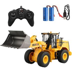 البلادور التحكم عن بُعد ، لعبة 11CH بلدوزر ، RC Guldozer 1/16 مركبة بناء وظيفية كاملة ، عيد ميلاد للأطفال البالغين