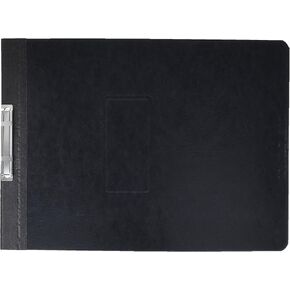 Oxford PressGuard Report Covers w/Reinforced Top Hinge, Black, Letter Size, 25 per Pack, (71106)