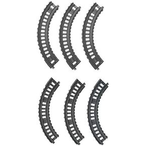 Replacement Parts for Thomas The Train - FJK25 ~ Thomas & Friends Trackmaster Twisty Tornado Train Track Set ~ Replacement Elevation Curve Tracks ~ 3 EL and 3 ER