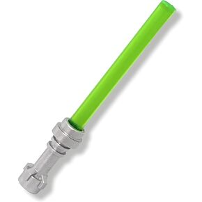 LEGO Accessories: Star Wars Replacement Dark Green (Lightly Frosted) Lightsaber (Trans-Dark Green) - for Minifigs
