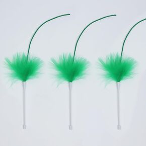 Hide-n-Seek Cat Toy Replacement Feather Wands for P43 cat Toy,Only 3 pcs Accessoriesis