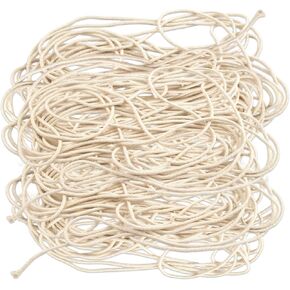 32.8 Feet/10m Round Oil Lamp Wicks Cotton Candle Wicks, 1/8" Floating Wicks for Oil Candles Replacement Cotton Braided Lamp, Long Adjustable Handmande Candle DIY Wick Roll for Candle Making