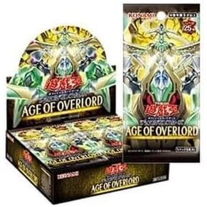 OCG Trading Cards Age of Overlord First Limited Edition Box Included Plus 1 Bonus Pack Factory Sealed Japanese 1 Box