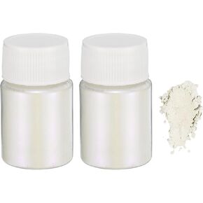 uxcell 2pcs 30g/1oz Mica Powder Natural Resin Epoxy Pigment Powders for Casting Resin, Car Paint, DIY Arts and Crafts, Dazzling Blue