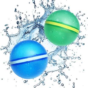 Reusable Water Balloons For Kids - Summer Pool Party Game Water Ball (58)