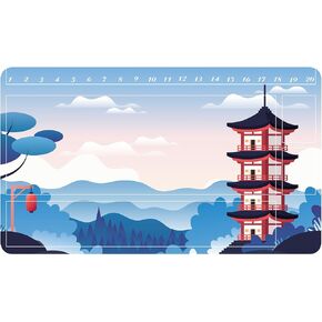 Lorcana Playmats Compatible TCG 24x14 Inches Gaming Mat, Non-Slip Rubber Mat
