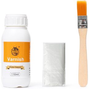 Varnish, Gilding Adhesive’s Partner, Metal Leaf Glue Accompany with Glue can Protect The Gold Leaf Sheets from Oxidating
