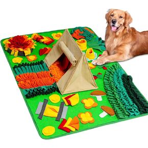 Snuffer for Dogs ، 40 '× 27' 'القابل للإزالة ، حصيرة سناكين ، سلالة كبيرة للملل والتدريب ، التغذية البطيئة ، ألعاب ألغاز الكلاب التفاعلية تشجع مهارات البحث عن الطعام ، التدريب ، الإجهاد. in Kuwait