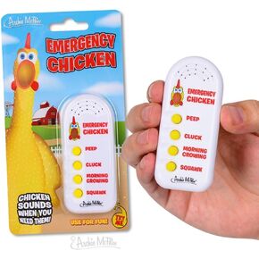 Archie McPhee Emergency Chicken Electronic Sound Maker