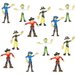 لعبة Dreidel Company St. Patrick's Bendable Pirates للأطفال ، وأصحاب أعياد الميلاد وسحب الجوائز ، 3.75 "(12 حزمة) in Kuwait