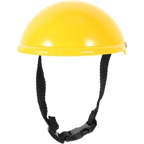 Nuobesty Pet Funny Hat Baseball Cap Planmet Plastic Planes Cap Cap Hard Funder Cap Cap Construction Dogs Cogs Cagic Hat Cat Hat Dog Riding Puppy ABS