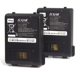 (2-Pack) 3.7V 4000mAh Replacement Battery for Intermec/Norand CN70 and CN70e Scanners