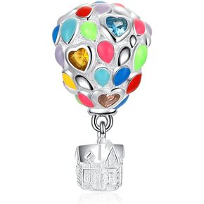 JAHN 925 Sterling Silver Halloween Charms Compatible with Pandora Charms for Bracelets and Necklaces