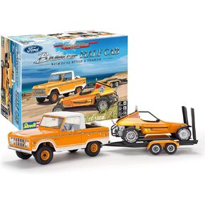 Revell Bronco Half Cab with Dune Buggy and Trailer, Small