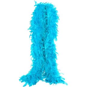 THARAHT Chandelle Feather Boa 19 Color-38g/55g100g 2Yard Dancing Wedding Party Halloween Costume Decoration Feathers boa