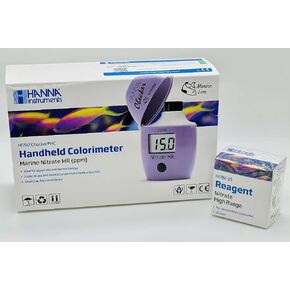 Hanna Instruments High Range Nitrate Checker HI782 with Extra Reagent