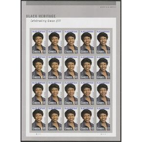 Gwen Ifill Black Heritage (Sheet of 20) First-Class Mail Forever Postage Stamps Scott 5432