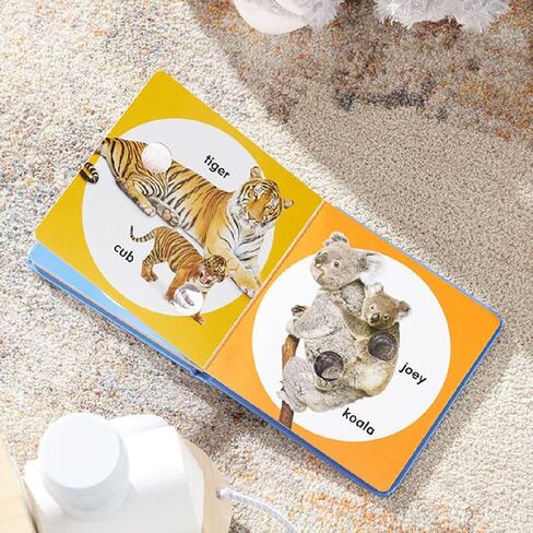 Melissa & Doug Poke-a-Dot Wild Animal Families | Activity Books - Books | 3+ | Gift for Boy or Girl in Saudi Arabia