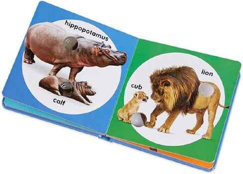 Melissa & Doug Poke-a-Dot Wild Animal Families | Activity Books - Books | 3+ | Gift for Boy or Girl in Saudi Arabia