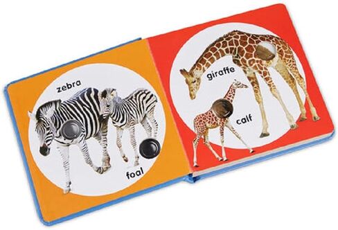 Melissa & Doug Poke-a-Dot Wild Animal Families | Activity Books - Books | 3+ | Gift for Boy or Girl in Saudi Arabia