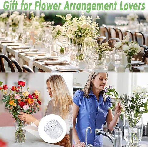 حامل الجذعية Ikebana الحلزوني ، حاملان حلزوني الجذعية للزهور ، DIY Boudquet Kit Spiral Ikebana STEM حامل للزهور S+L Clear in Saudi Arabia