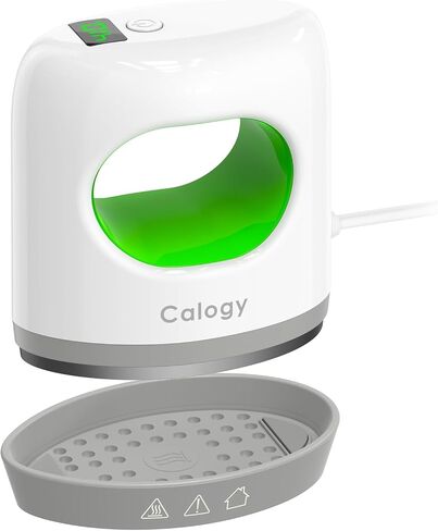 Calogy Super Mini Heat Press Machine ، Max 410 ℉ & 4 إعداد تسخين مع عرض LED ، الحديد المصغر لصياغة مع طرف دقيق ، سهل للأشياء الصغيرة مثل الأحذية والحيوانات المحشوة والقبعات (الأخضر الأبيض) in Kuwait