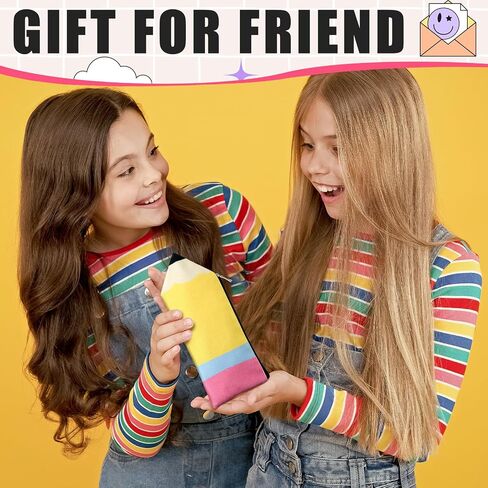Harloon 12 PcsPencil Case Teacher Appreciation Gift Cute Pencil Pouch Portable Bag with Zipper Large Capacity Pen Bag for School Stationery Organizer in Saudi Arabia