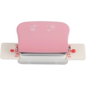 Cinch Book Binding, Coil Binding Machine, Manual Binding Machine, Mini Spiral Binding, Manual Binding Machines Multipurpose 6 Holes Cinch Book Binding Machine for Home Office(Pink), Manual bindin